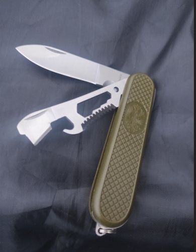 Scyzoryk Martinez Albainox 7 funkcji Green Fiber Glass, Mirror 3Cr13Mov (11016)
