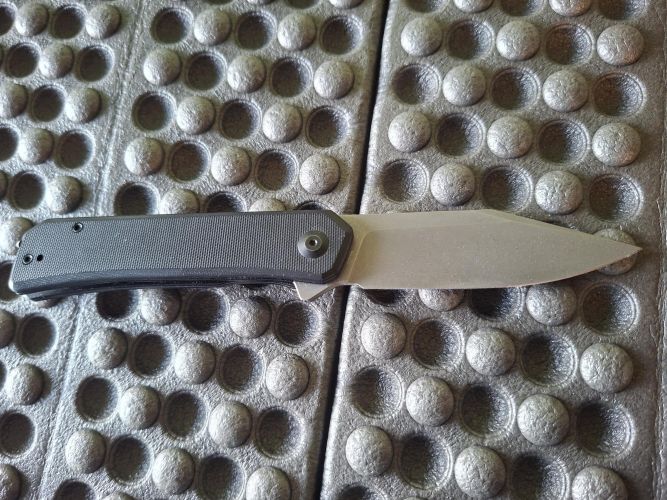 Nóż składany CIVIVI Relic Black G10, Gray Stonewashed Nitro-V (C20077B-1)