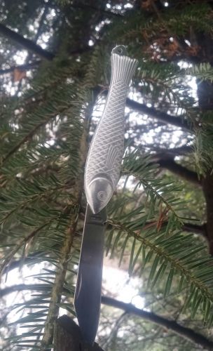 Nóż składany Mikov Fishlet 130 Classic, Silver (130-NZN-1)