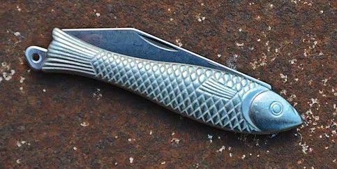 Nóż składany Mikov Fishlet 130 Classic, Silver (130-NZN-1)