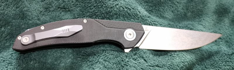Viper Orso Black G10, Stonewashed M390 by Jens Ansø Knife (V5968GB)