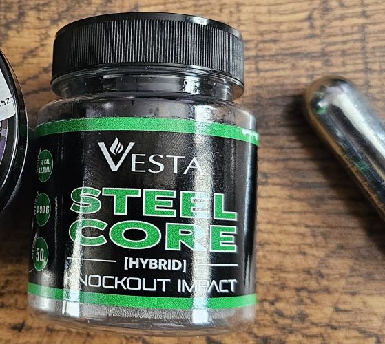 Kule stalowe Vesta Defence Steel Core .50, 4.9 g, 50 szt. (452.3050.06)