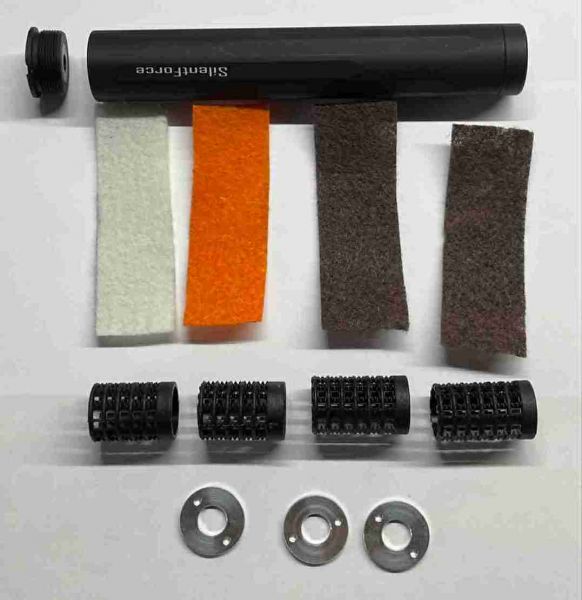 Reximex SilentForce Long Sound Moderator for AirGun with ½'' UNF