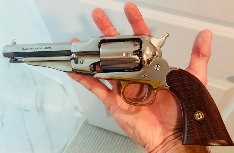Rewolwer Pietta 1858 Remington New Model Army Stainless Sheriff .44 (RGSSH44)
