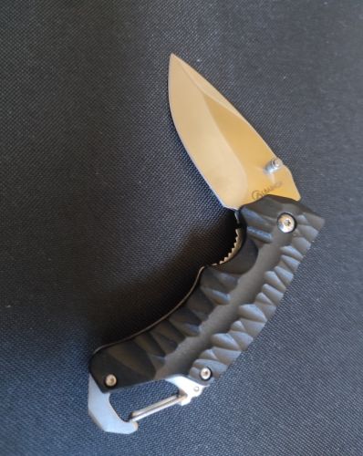 Nóż składany Martinez Albainox Outdoor Black ABS, Satin 3Cr13Mov (18430)