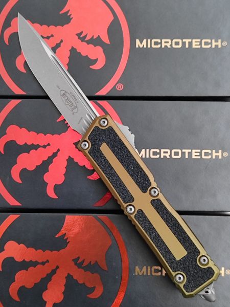 Nóż automatyczny OTF Microtech Scarab II Gen III S/E OD Green Aluminium, Apocalyptic M390MK by Tony Marfione (1278-10APOD)