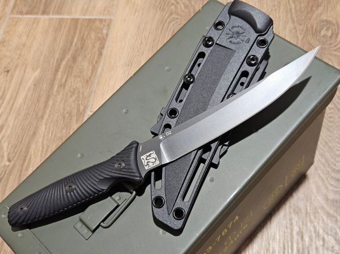 Nóż Spartan Blades Ronin Torii Black G10, Black D2 by Tu Lam (SBBL4BKBK)