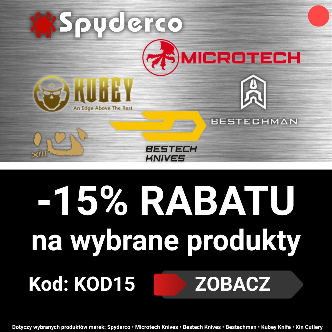 -15% na wybrane produkty z kodem KOD15