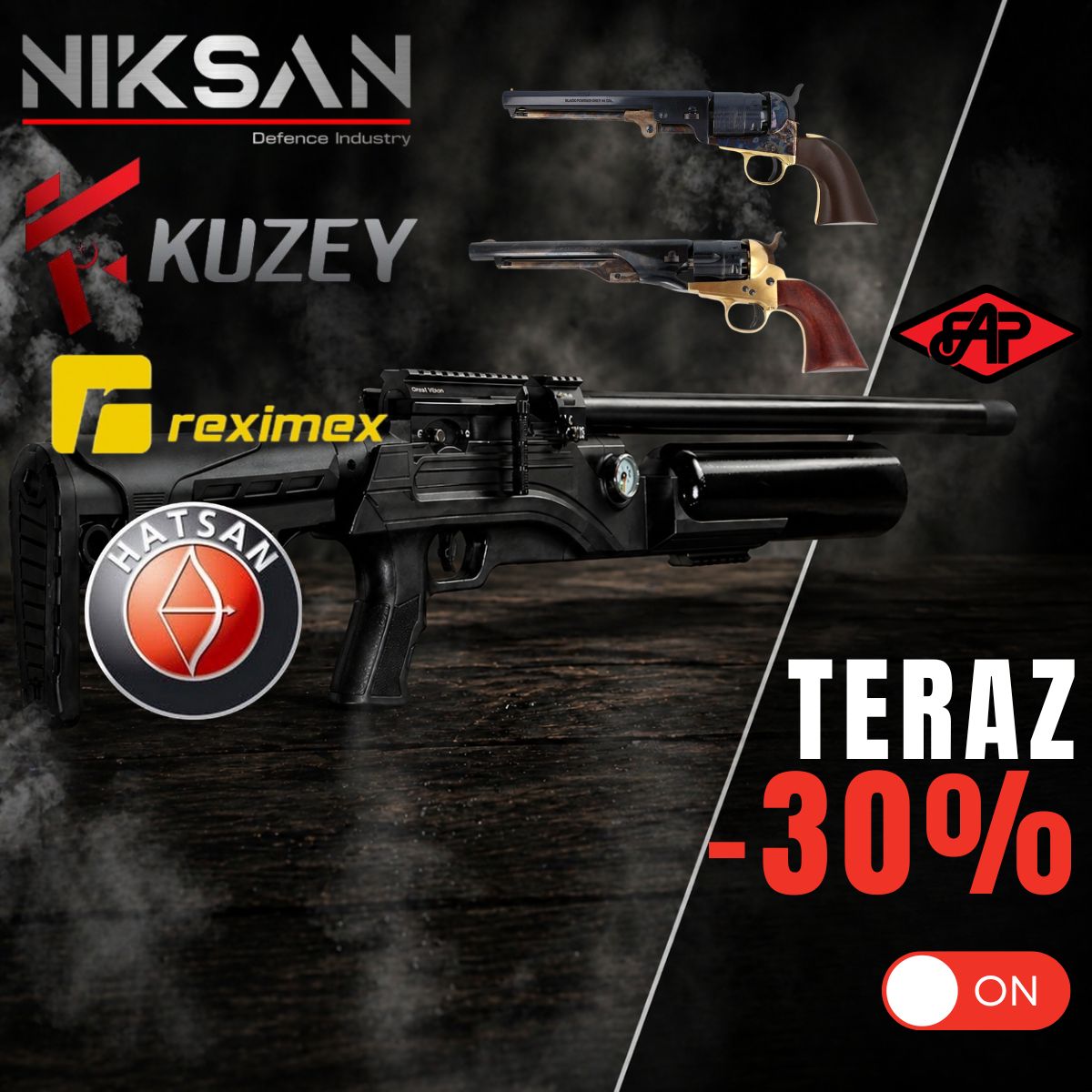Wiatrówki -30%