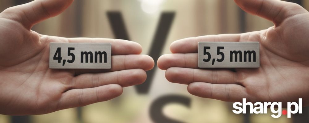 Który kaliber wiatrówki wybrać? Porównanie 4,5 mm i 5,5 mm