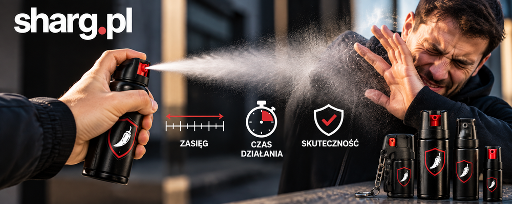 Ile działa gaz pieprzowy? Zasięg, czas działania i skuteczność różnych modeli