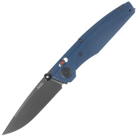 ANV A100 BB Knife Blue GRN, Black DLC Sleipner (ANVA100-020)