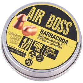 Apolo Air Boss Barracuda Copper .177 / 4.52 mm AirGun Pellets 500 psc 070.g/ 11.0gr (30002-2)
