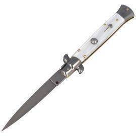 Automatic Knife Frank Beltrame Stiletto White 23cm (FB 23/36)