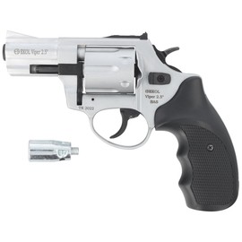 BAS Voltran Ekol Viper 2.5'' White cal. alarm revolver .22 Long Blanc