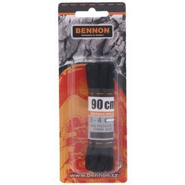 Bennon shoelaces rounded black 90cm (D31090)