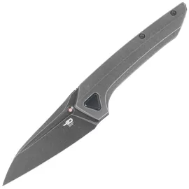 Bestech VK-Navi Knife Black-Bronze Titanium, Black Stonewashed MagnaCut by Vulpex Knives (BT2404A)