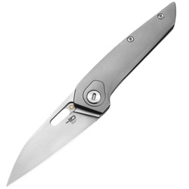 Bestech VK-Void White Titanium, Satin Elmax by Vulpex Knives (BT2305A)