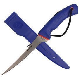 BlackFox TPR Blue 180mm filleting knife (BF-CL18P)