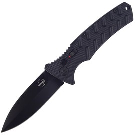 Böker Plus BHQ Strike Spear Point All Black automatic knife (01BO428)