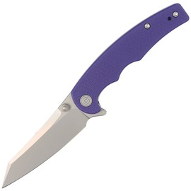 Civivi Knife P87 G10 Purple, Silver Bead Blasted Nitro-V by Kaila Cumings (C21043-2)