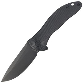 Civivi Synergy3 Black G10, Black Stonewashed Nitro-V by Jim O'Young (C20075D-1)