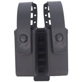 ESP Double Swiveling Holder for 2 magazines 9mm, .40, UBC-02 (MH-MH-14-S BK)