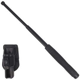 ESP Ergonomic hardened expandable baton 18'' with Fobus Paddle (EXB-18HE BLK BH-24)