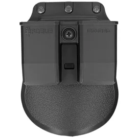 Fobus Double Magazine Pouch for Single-Stack 9mm Mag: Glock 43, 43X, 48, S&W Shield, Sig P365, Springfield XDS, Ruger (6912ND RT)