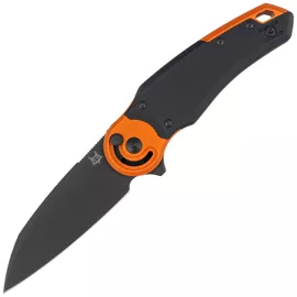 Fox Metamorphosis Black Aluminum Knife, Black PVD M390 (FX-556-B6)