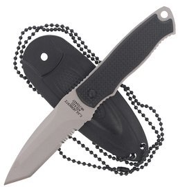 Herbertz Solingen Neck Knife Black ABS, Satin (103407)