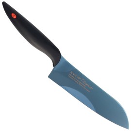 Kasumi Blue Titanium Santoku Knife 180mm (22018/B)