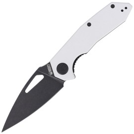 Kubey Knife Coeus Ivory G10, Dark Stonewashed D2 (KU122F)