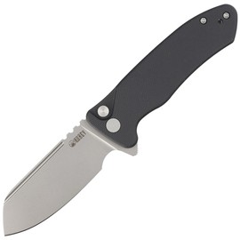 Kubey Knife Creon Black G10, Beadblasted AUS-10 (KU336E)