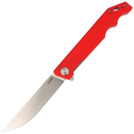 Kubey Knife Pylades Red G10, Satin AUS-10 (KU253F)