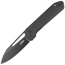 Kubey Royal Knife Black G10, Dark Stonewashed D2 by Colin Maisonpierre (KU321H)