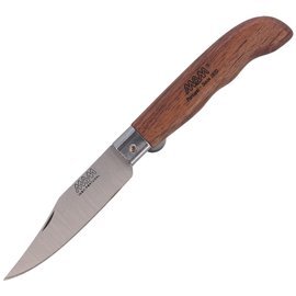 MAM Sportive Pocket Knife with Blade Lock, Medium Dark Beech Wood (2046-MW)