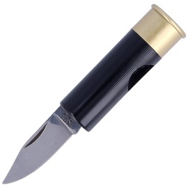 Maserin Cartridge Cal. 12 Black Nylon, Stainless Polished Knife (70 BLK)