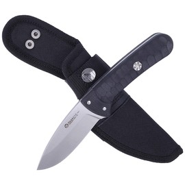 Maserin Sax Black G10, Satin 440C Knife (975/LG10N)