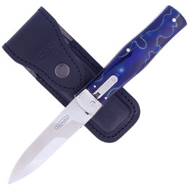 Mikov Predator Blue Raffir, Mirror N690 Knife (241-BRa-1/KP BLUE)