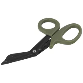 Mil-Tec First Aid Scissors with Blunt Tip, Olive (15090)