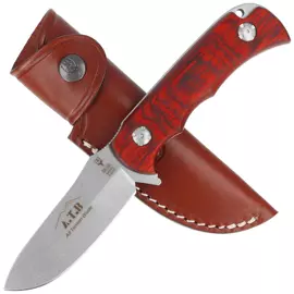 Muela ATB-9R All Terrain Blade Pakka Wood Knife, Stonewashed X50CrMoV15