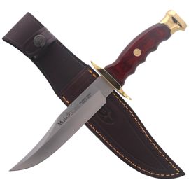 Muela BW-16 Pakka Wood Knife, Satin X50CrMoV15