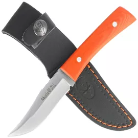 Muela BWE-8.O Orange Micarta, Satin X50CrMoV15 Knife