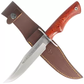 Muela CAZ-16R PakkaWood Knife, Satin X50CrMoV15