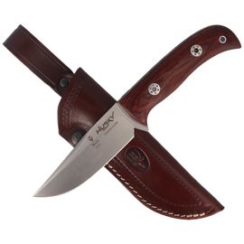 Muela Knife Rosewood, Satin 14C28N (HUSKY-11RM)