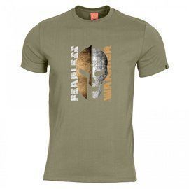Pentagon Ageron Fearless Warrior T-shirt, Olive (K09012-FE-06)