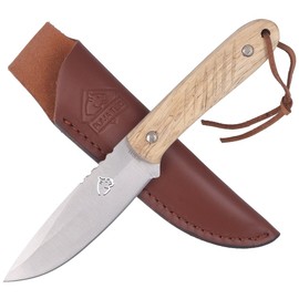 Puma TEC Zebrano Wood, Satin hunting knife (381011)