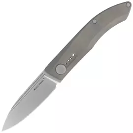 Real Steel Arbiter Stonewashed 3811 fixed knife, Ostap Hel design