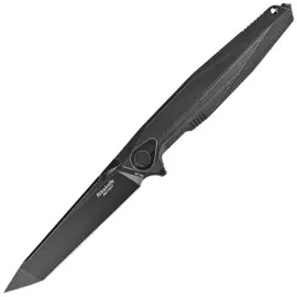 RikeKnife Framelock Black Titanium, Black Stonewashed M390 (RK1707T-BS)